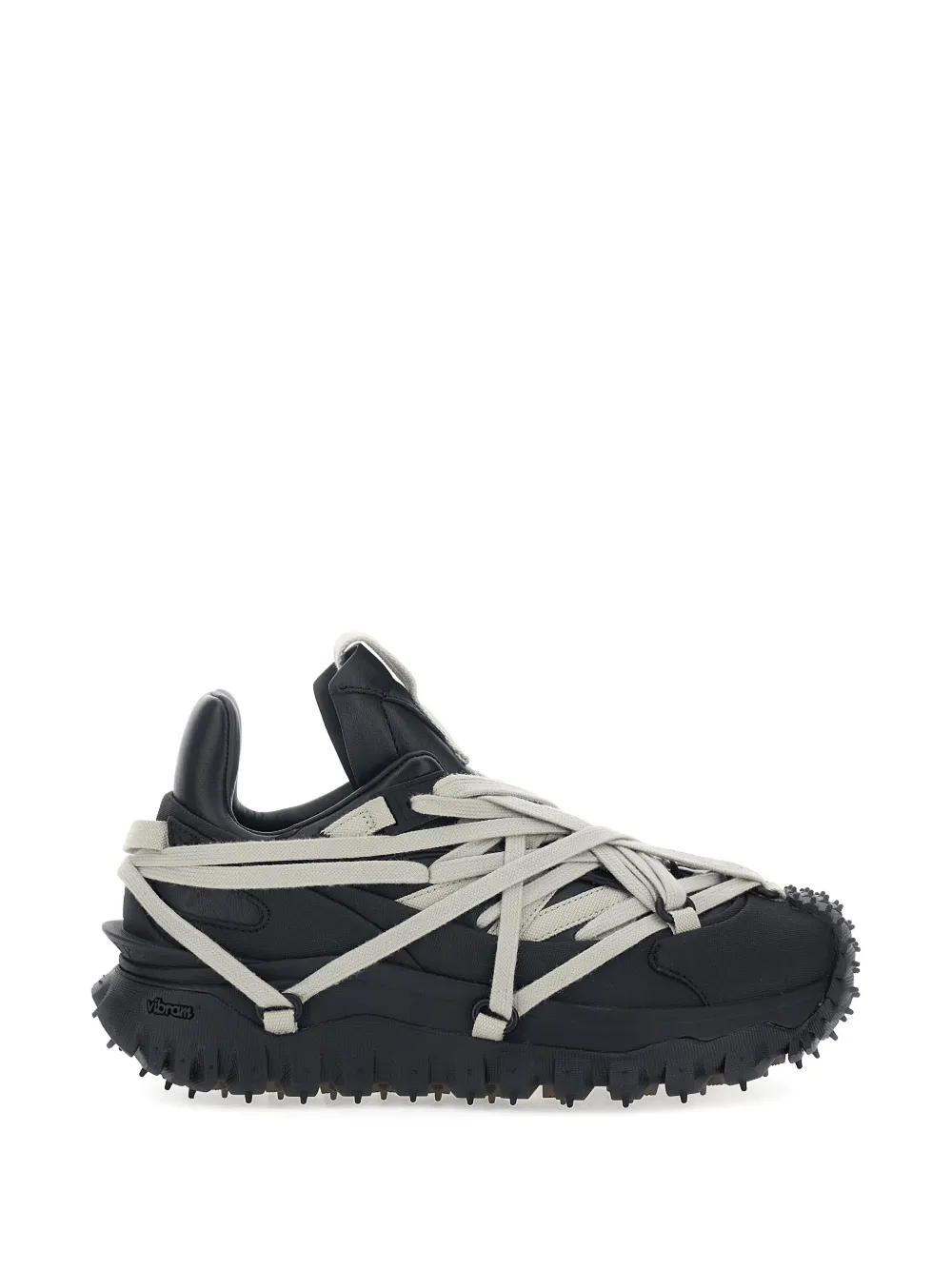 Moncler + Rick Owens Trailgrip Megalace sneakers Zwart