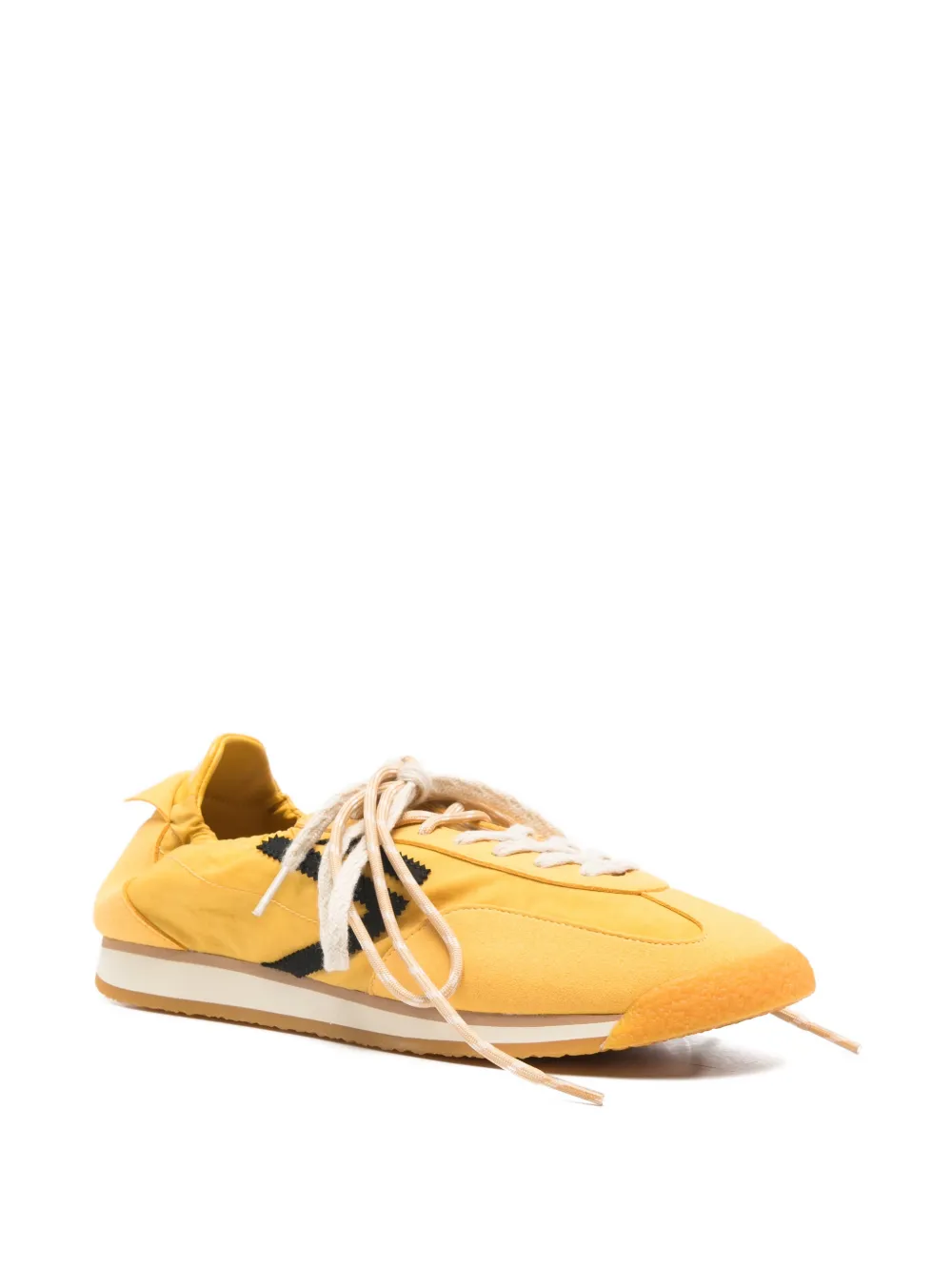 Puraai Sneakers met logodetail Geel