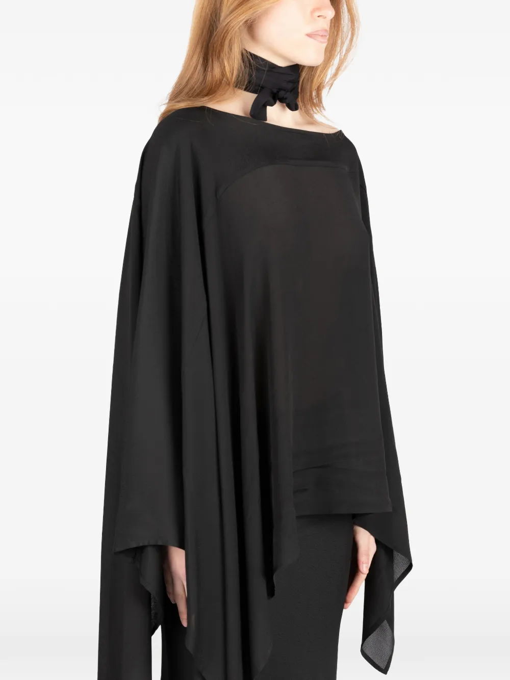  Société Anonyme Draped Shrug - Black 