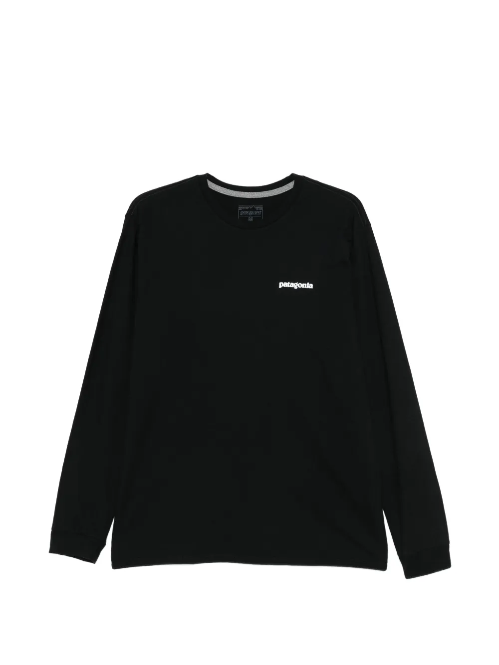 Patagonia long-sleeve graphic T-shirt - Nero