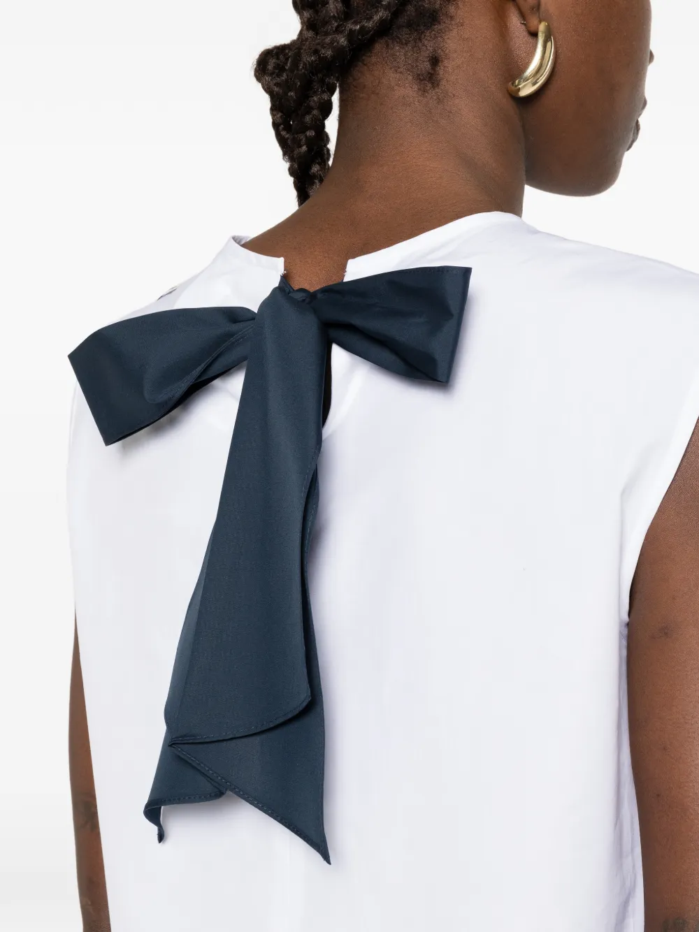 'S Max Mara Blouse met ronde hals Wit