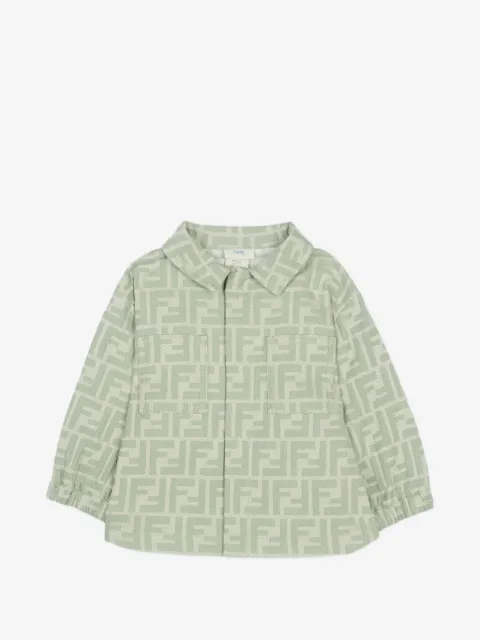 Fendi Kids Jacke mit FF-Muster