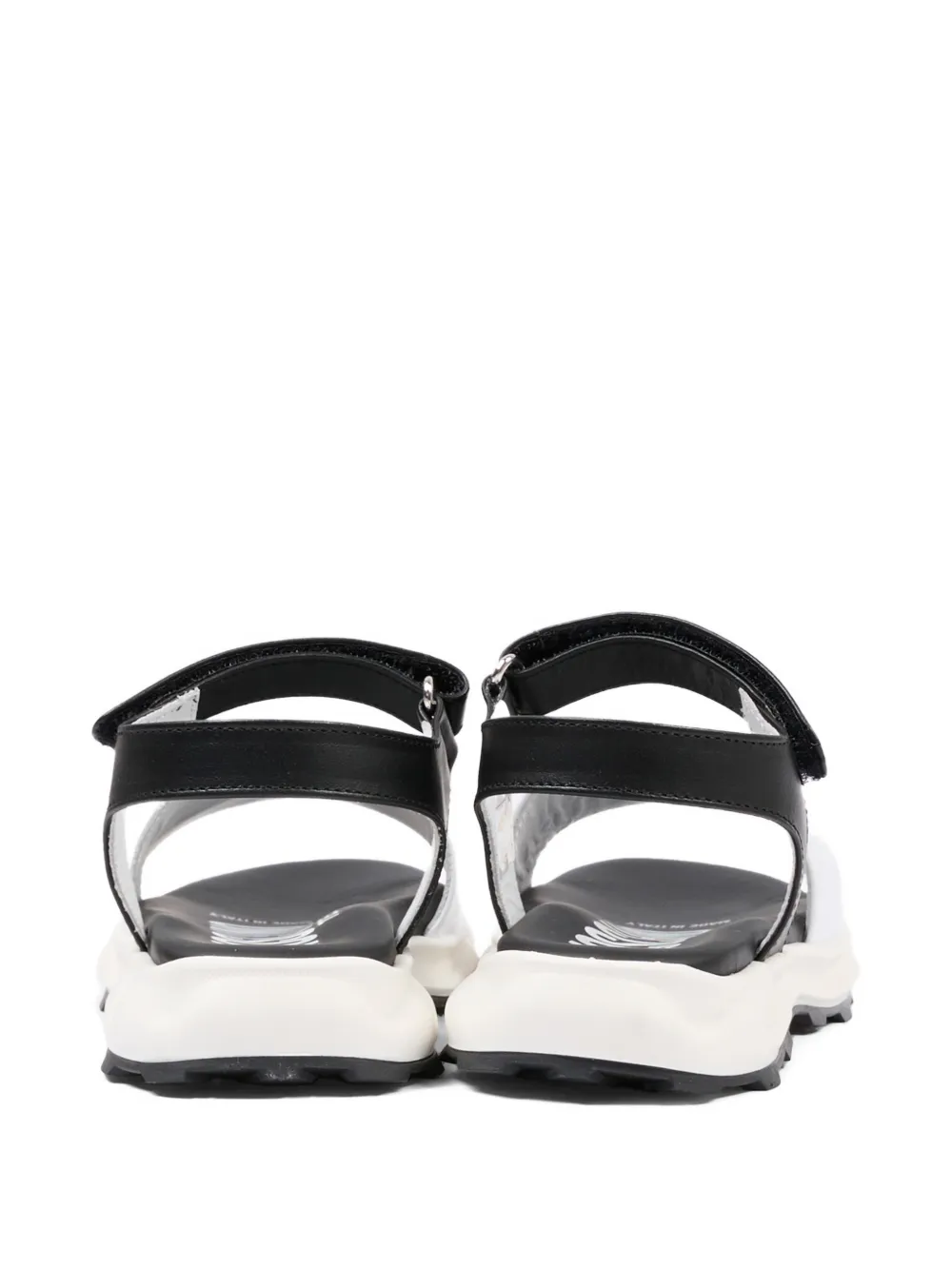 Moschino Kids teddy-appliqué sandals Wit