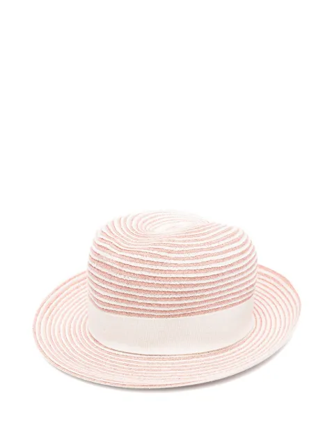 Eleventy striped ribbon hat