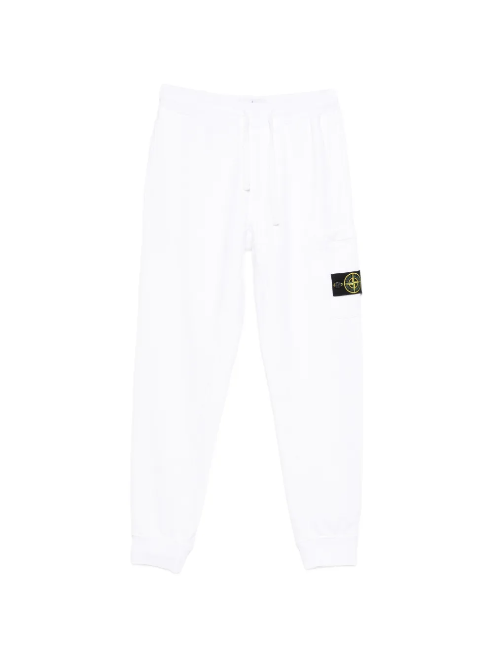 Stone Island patch pocket track pants - Bianco