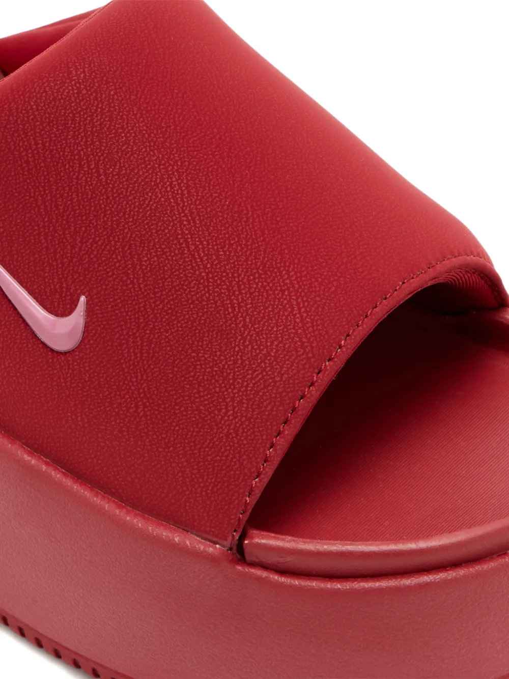 Nike Calm Elevation slides Rood