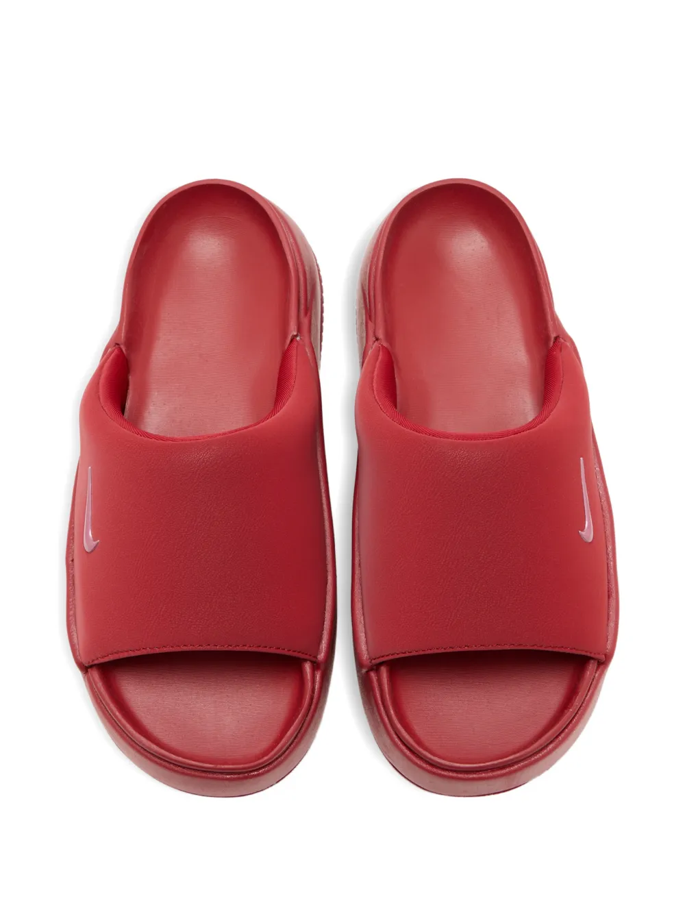 Nike Calm Elevation slides Rood