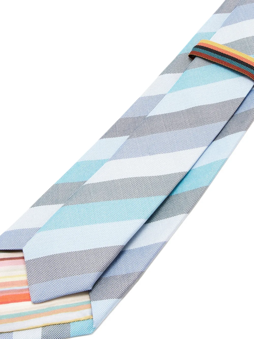 Paul Smith Striped Tie In Multi