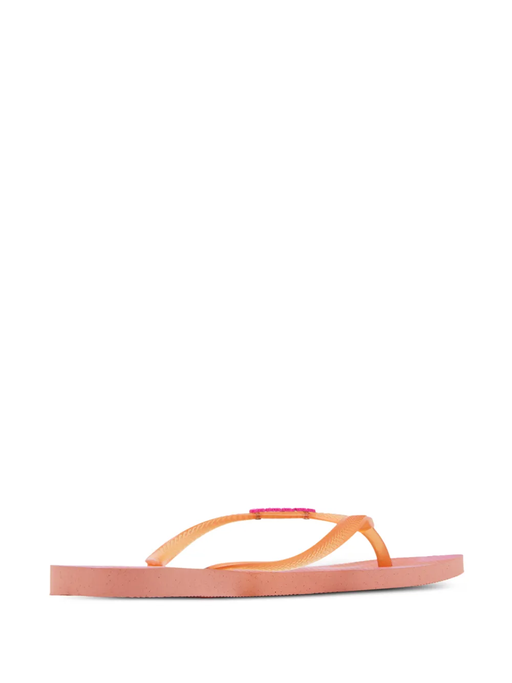 Havaianas Teenslippers met marmer patroon Oranje
