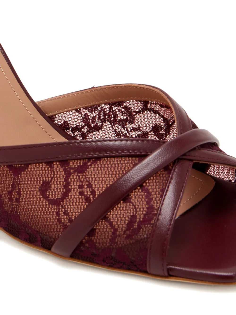 Malone Souliers Perla sandalen Rood