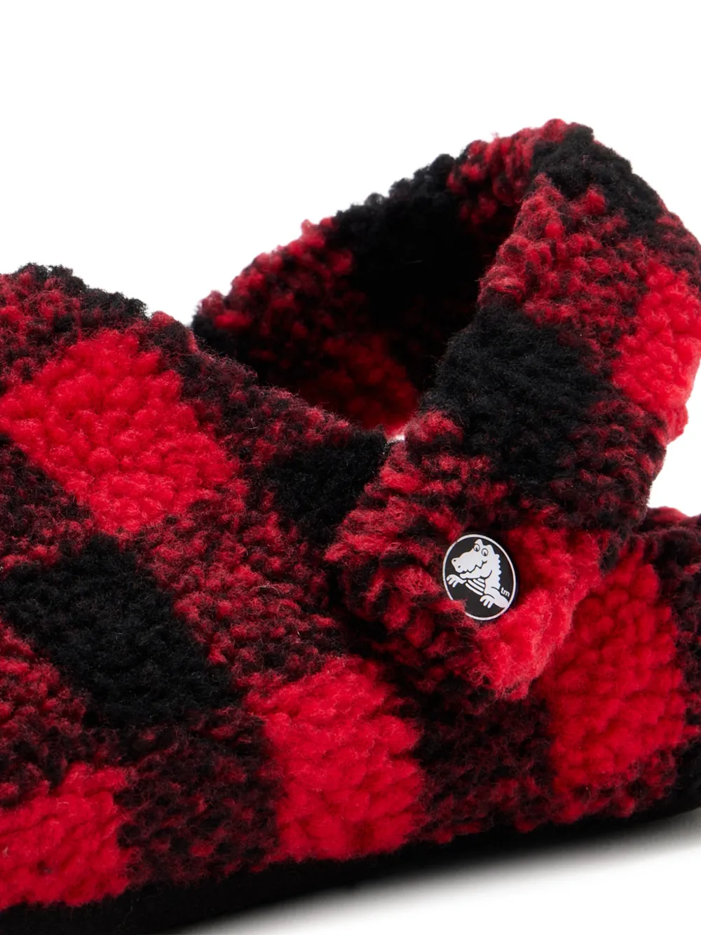 Crocs Geruite slippers Rood