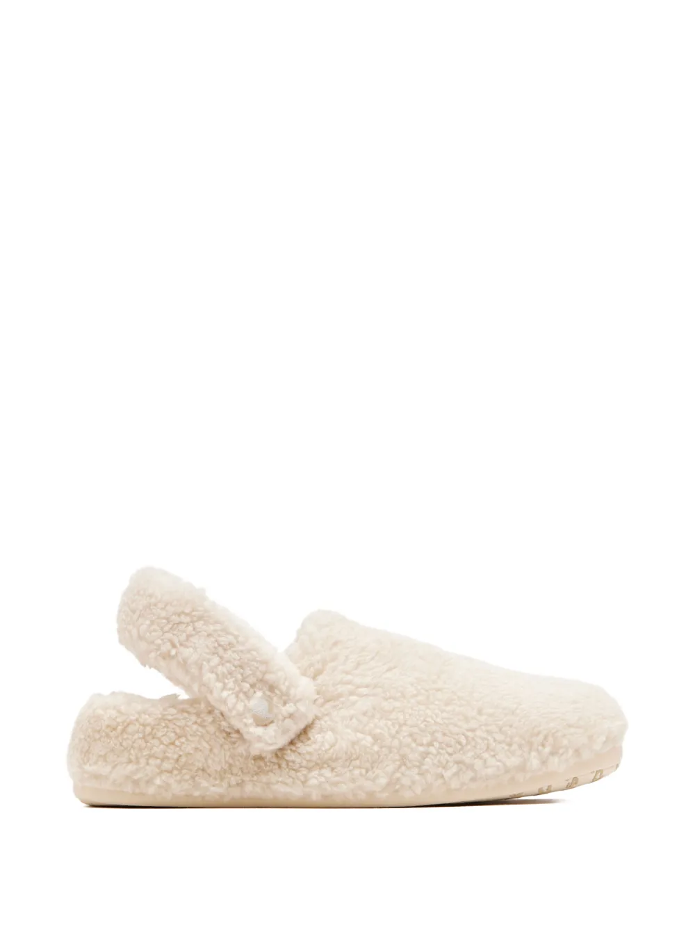Crocs sherpa-textured slippers - Toni neutri