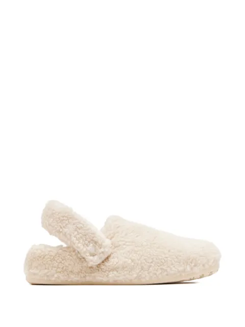 Crocs sherpa-textured slippers