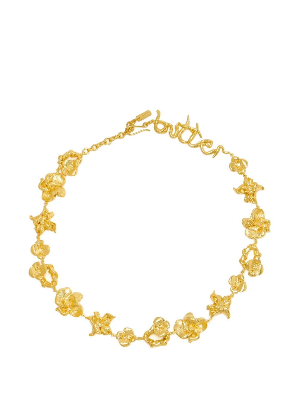 Completedworks floral necklace - Oro
