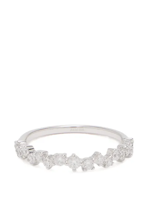 Astrid & Miyu anillo con detalles de cristal