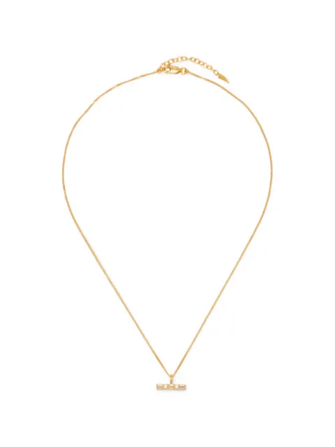 Missoma x Lucy Williams T-bar-detail necklace