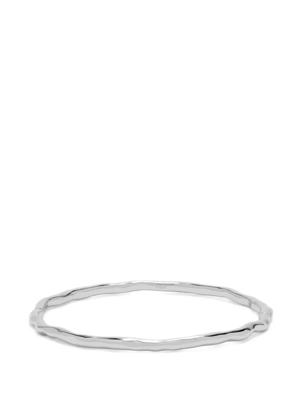 Astrid & Miyu Molten bangle bracelet - Argento