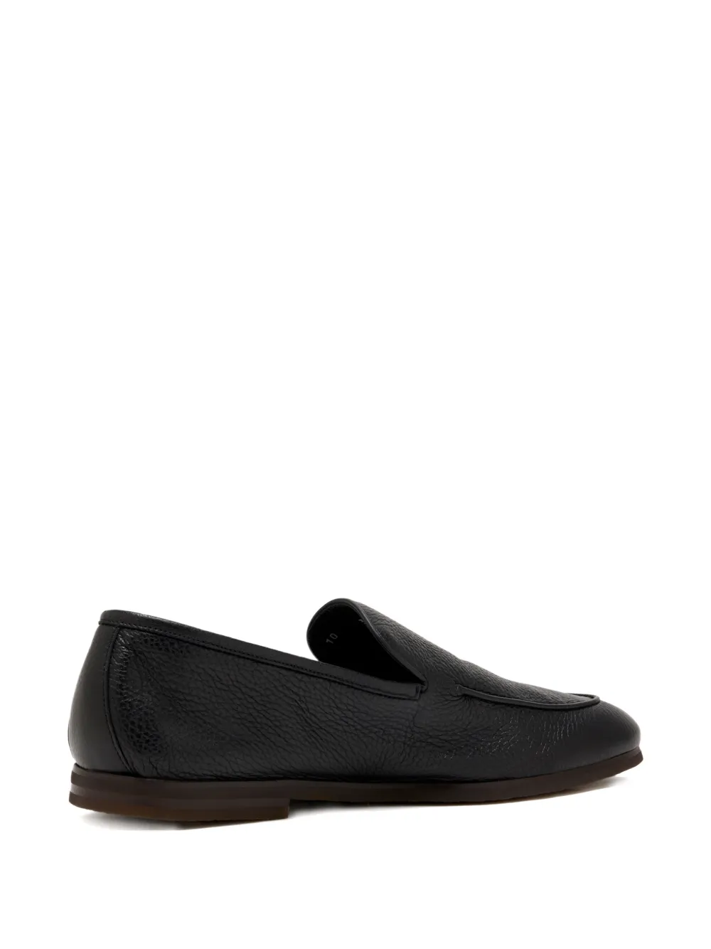 Barrett Dune textured loafers Zwart