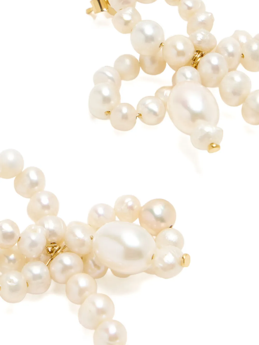  Completedworks Pearl-embellished Earrings - Gold 