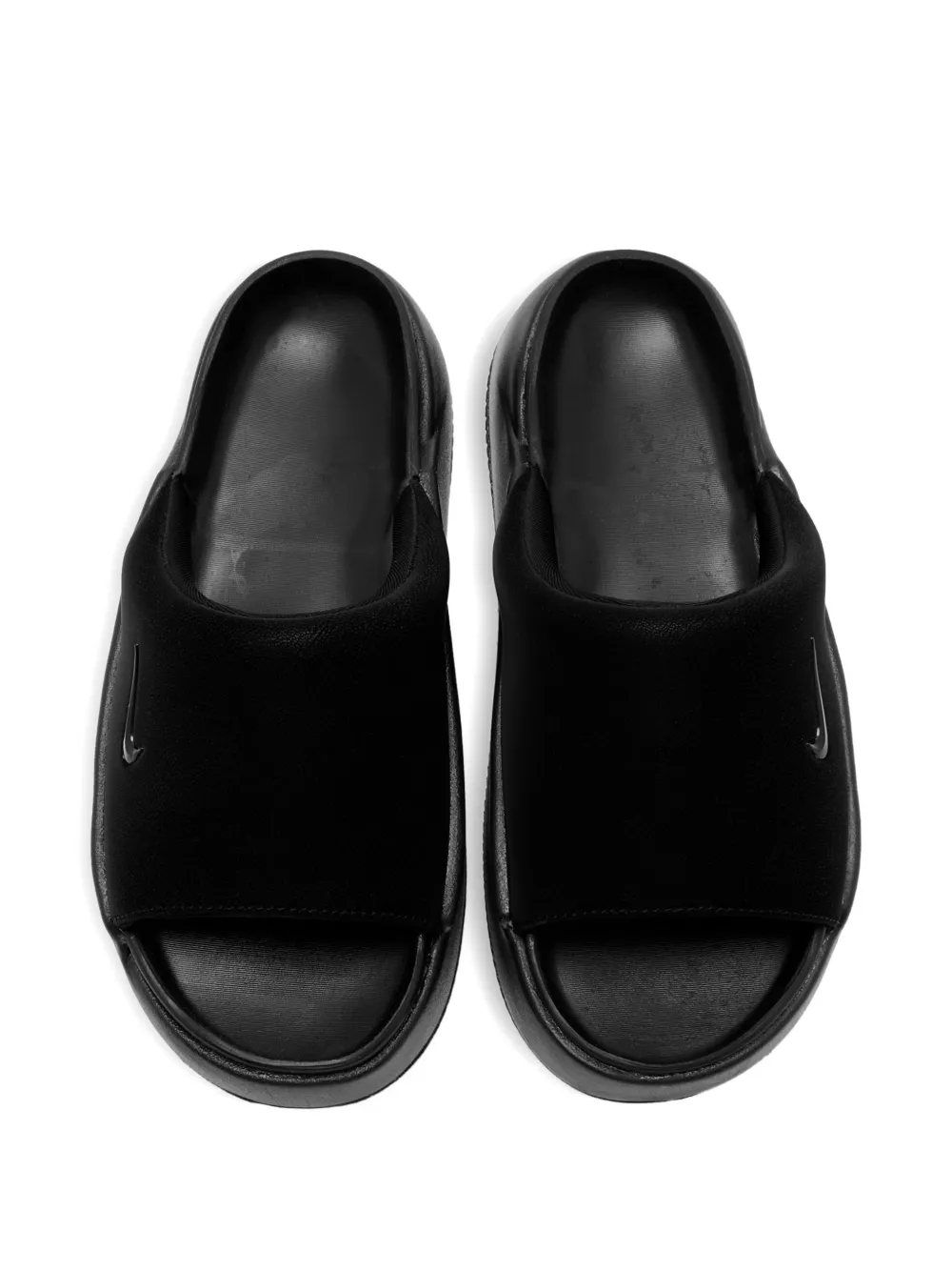 Nike Calm Elevation slides Zwart