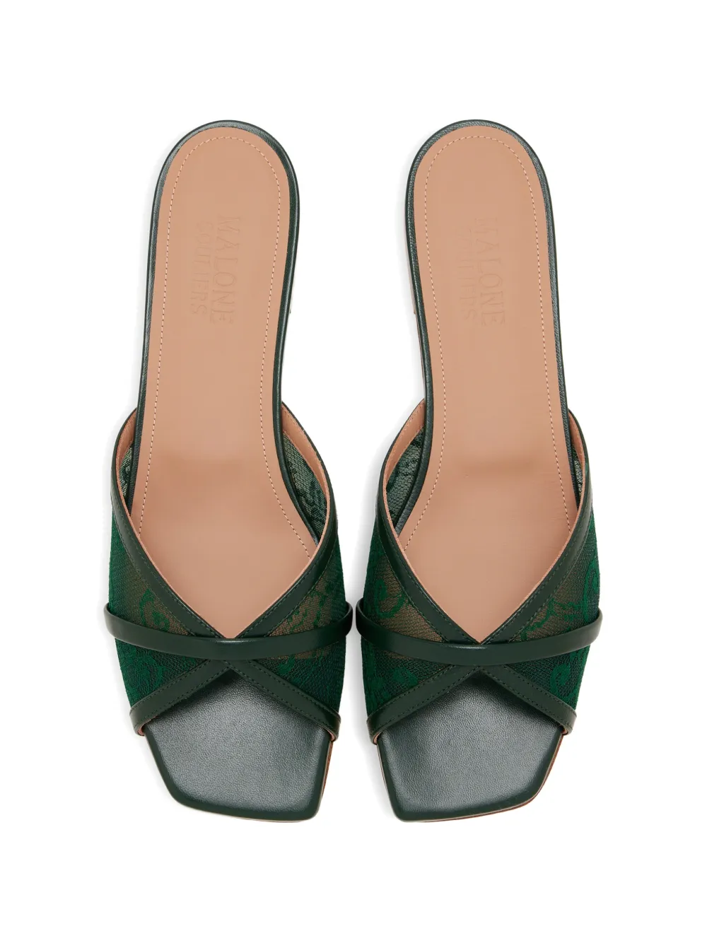Malone Souliers Perla mules Groen