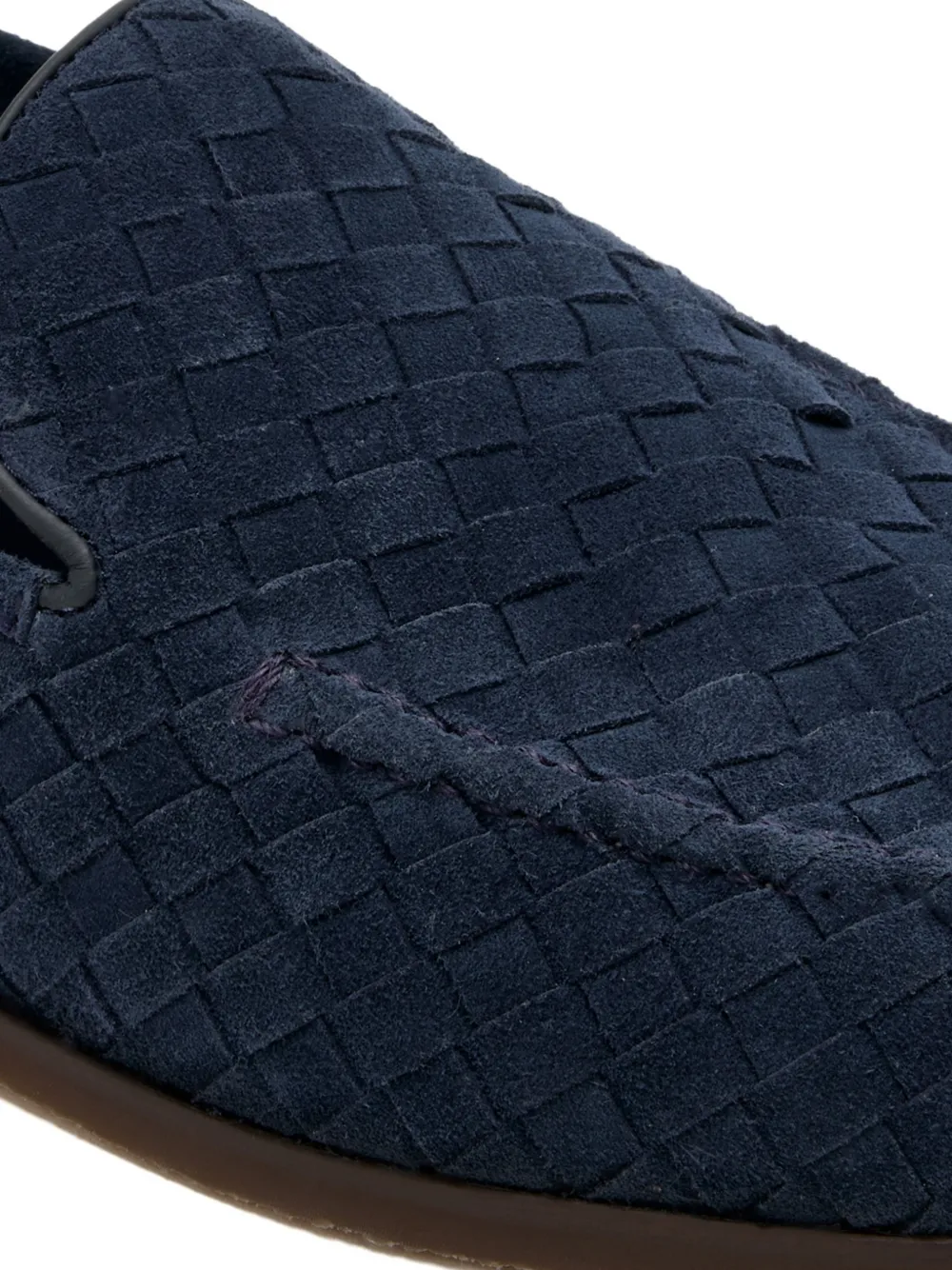 Barrett woven-design loafers Blauw