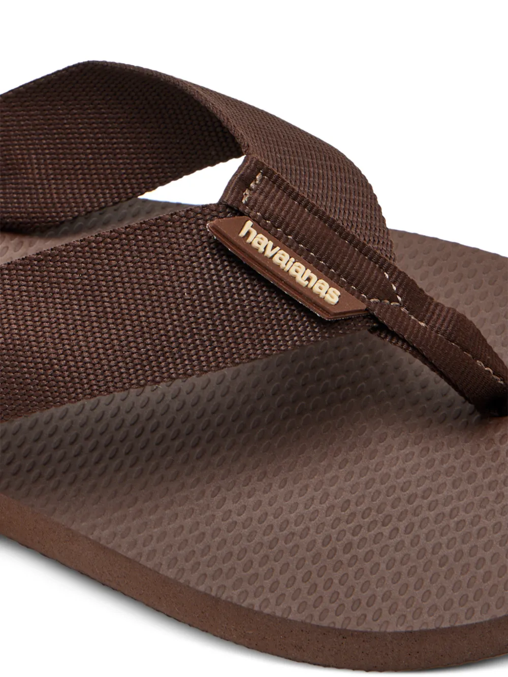 Havaianas Teenslippers met strik en bandje Bruin