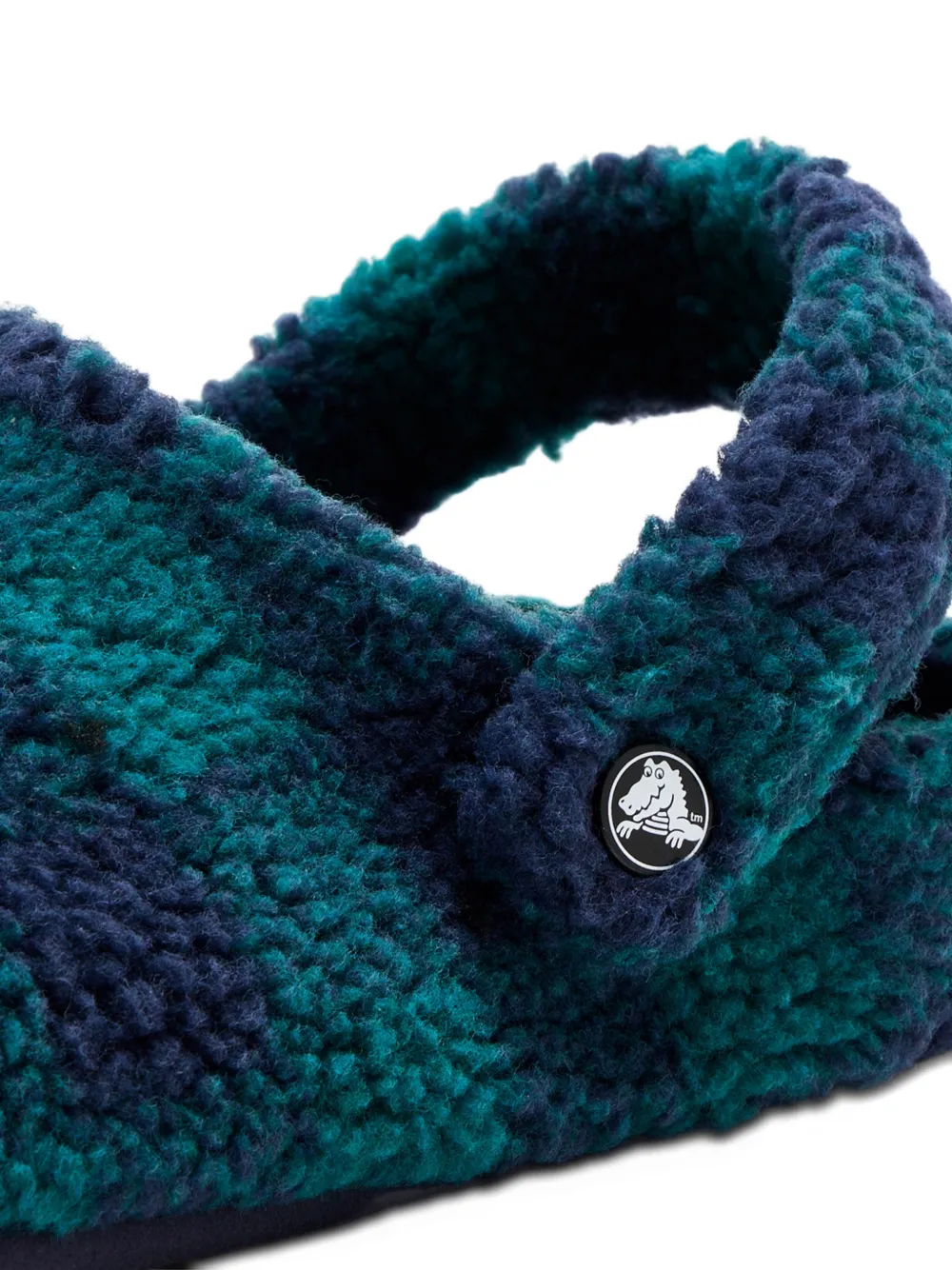 Crocs Geruite slippers Blauw