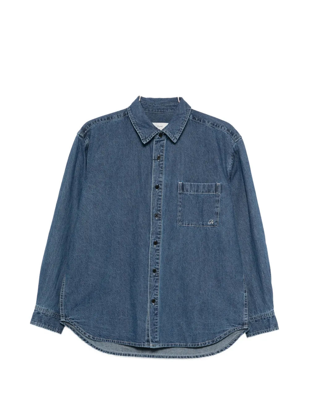 DUNST pocket shirt - Blu