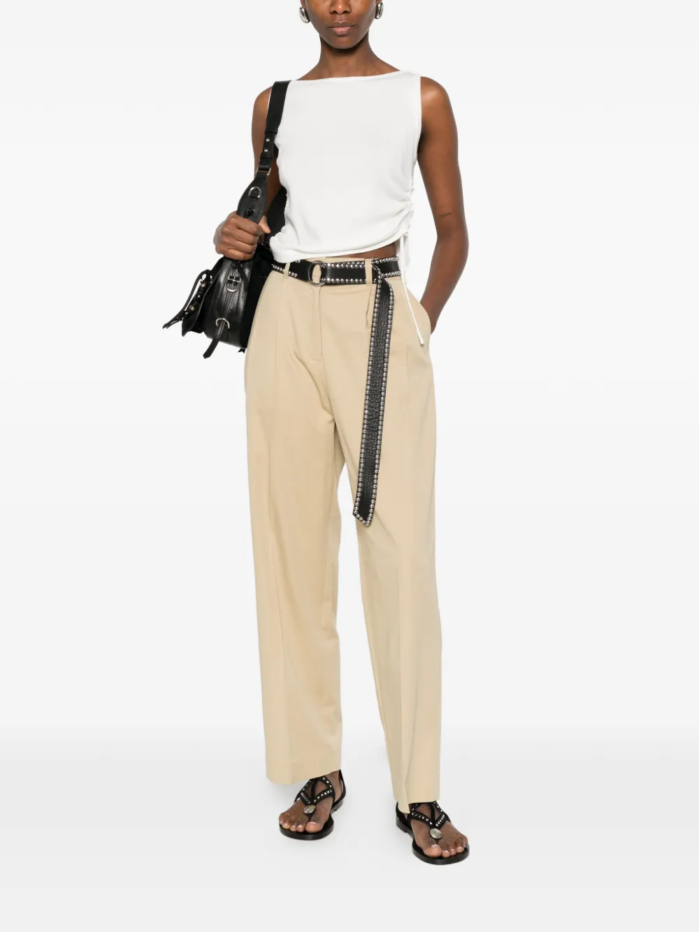  Dunst Pleated Trousers - Neutrals 