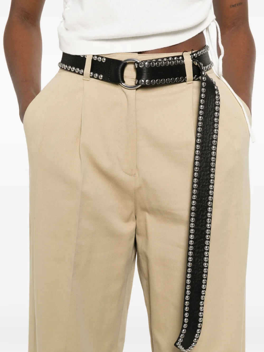 DUNST Plooibroek Beige