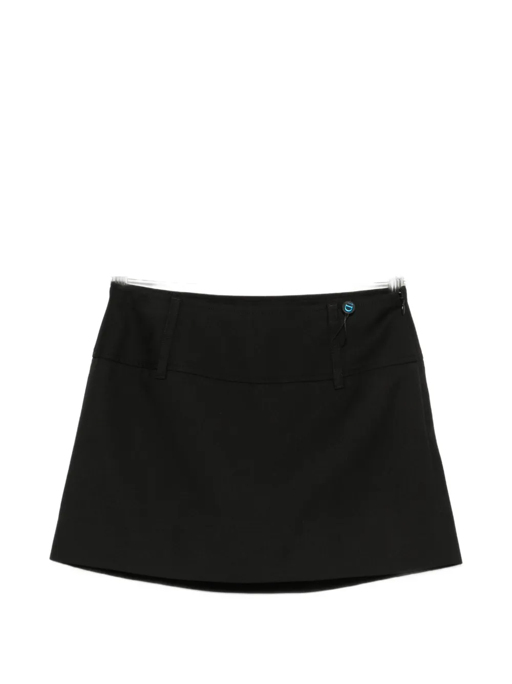 DUNST concealed fastening skirt - Nero