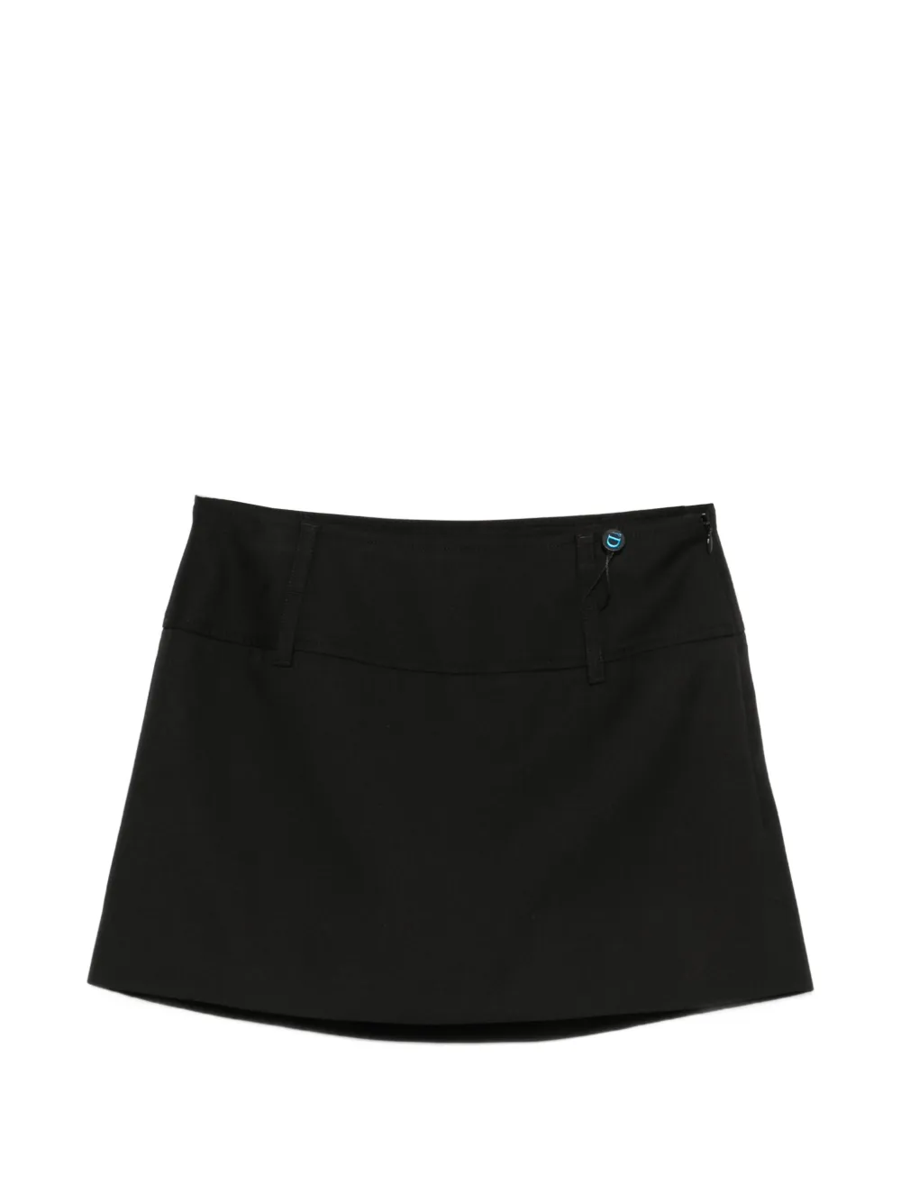 DUNST concealed fastening skirt - Nero