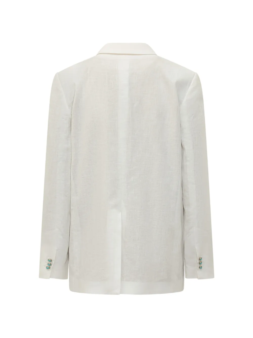 Stone Button Linen Jacket