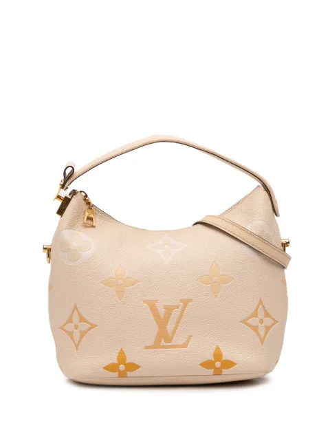 Louis Vuitton Pre-Owned 2021 Monogram Giant Empreinte By The Pool Marshmallow PM satchel