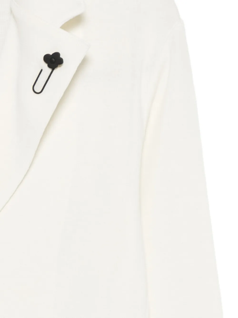 Lardini Jack met broche Wit