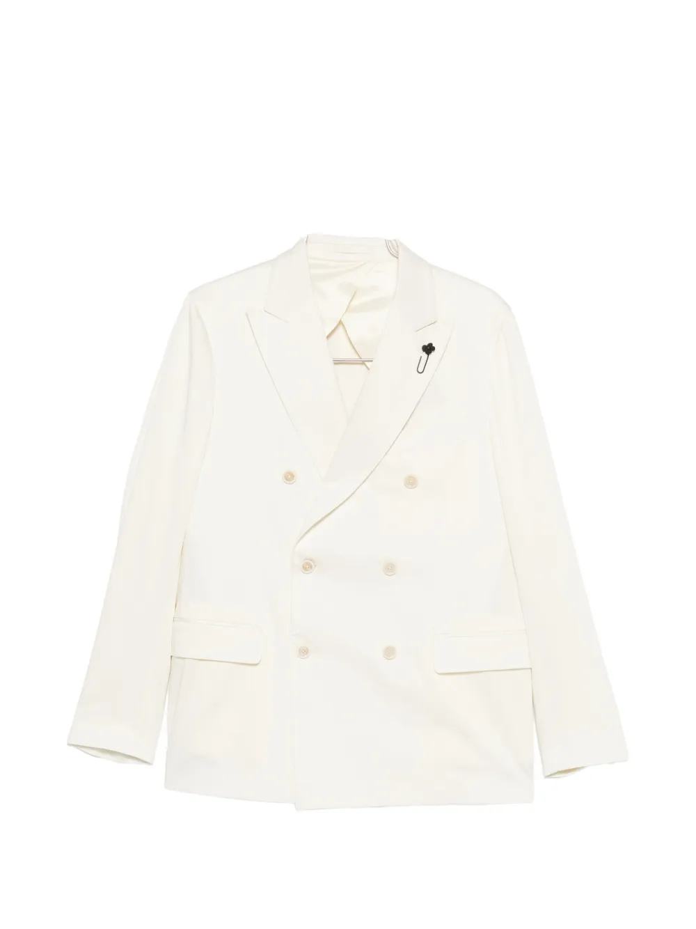 Lardini double-breasted suit - Bianco