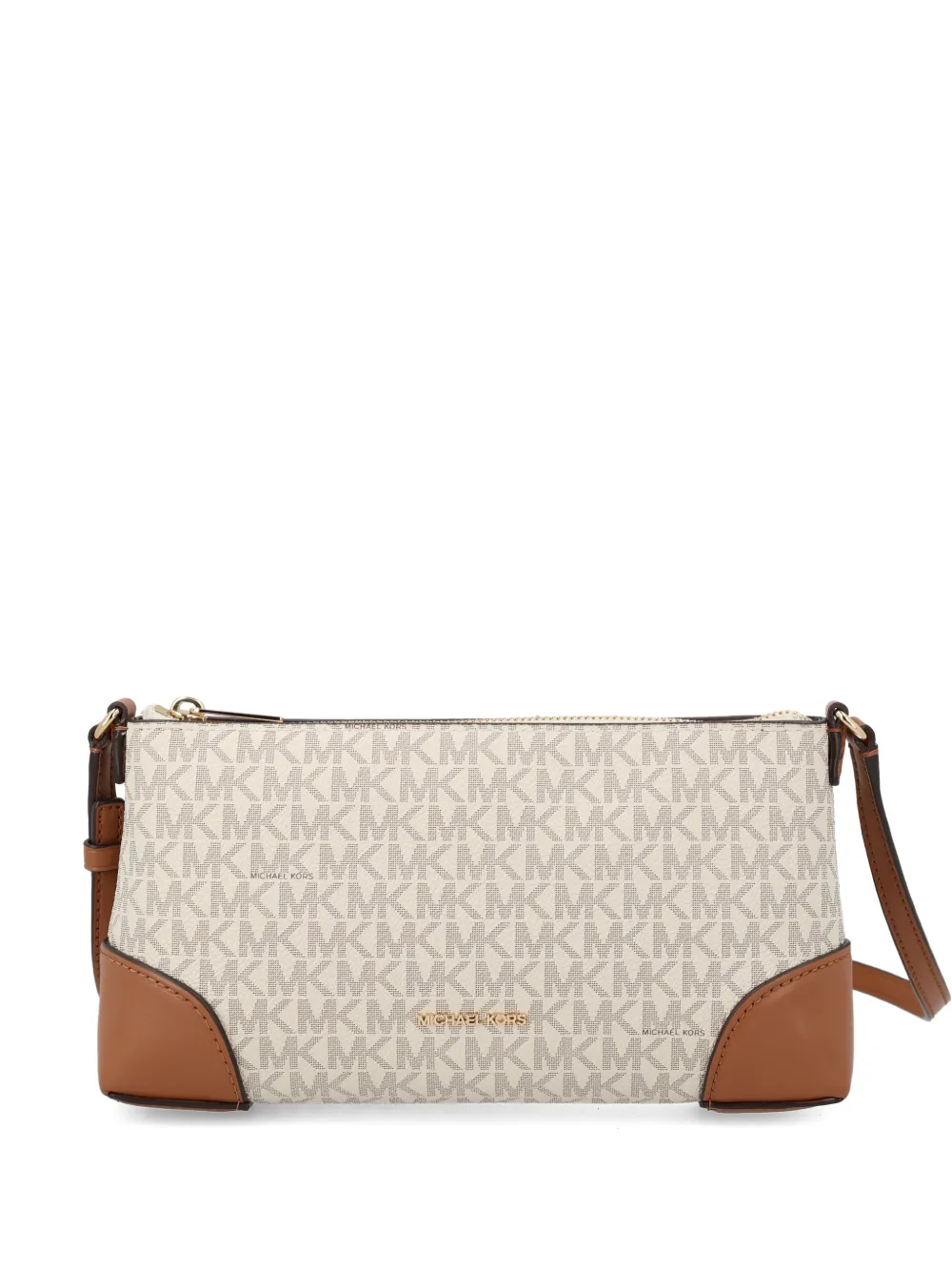 Michael Michael Kors Borsa a spalla con logo - Toni neutri