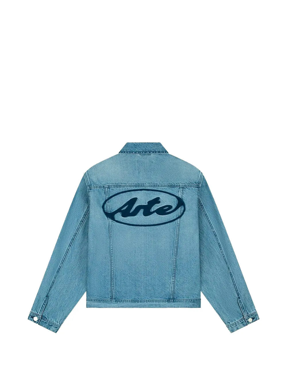  Arte Antwerp Logo-embroidered Jacket - Blue 
