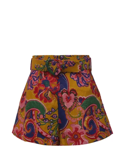 ZIMMERMANN lovestruck paisley shorts