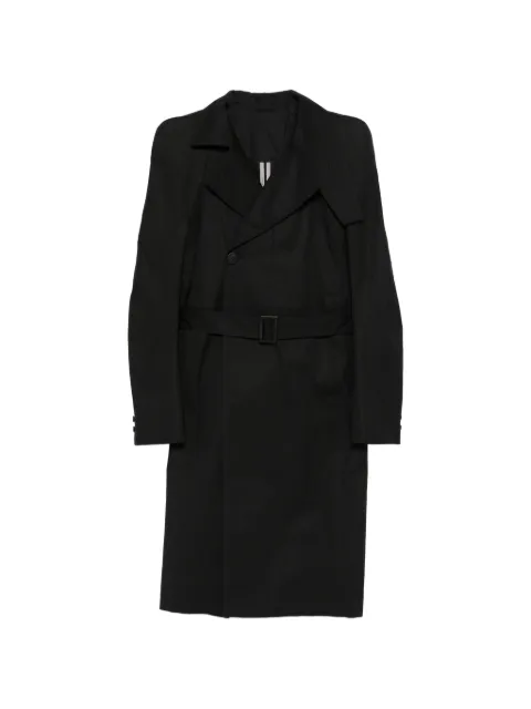 Rick Owens button-fastening trench coat