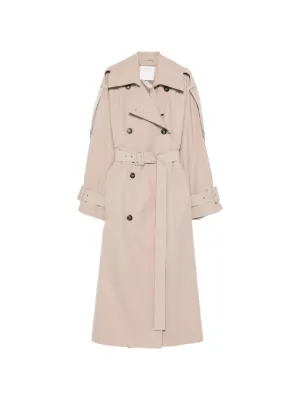 Sacai バイカラー コート | ブラウン | FARFETCH JP