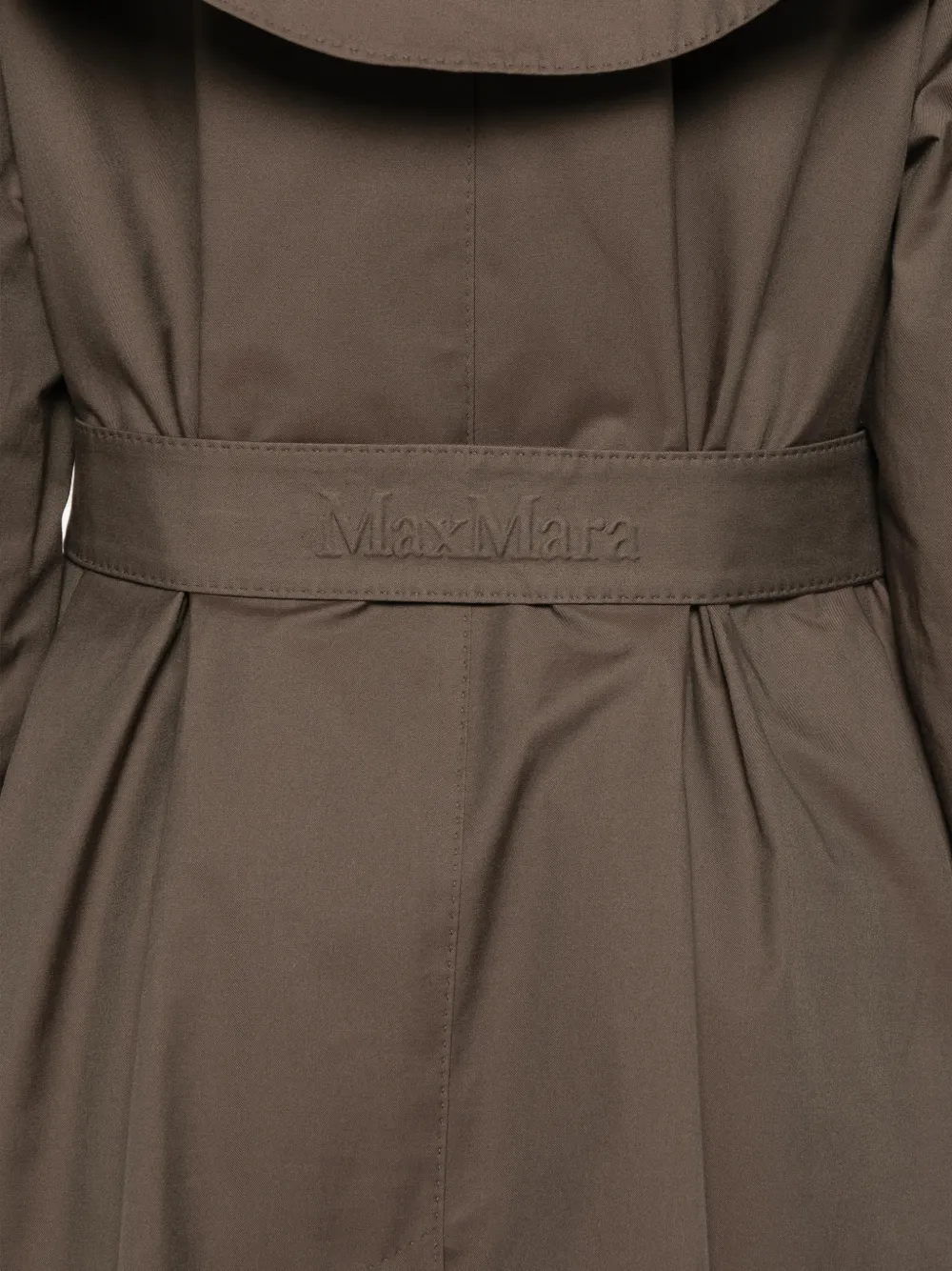 Max Mara Jack met gestrikte ceintuur Bruin