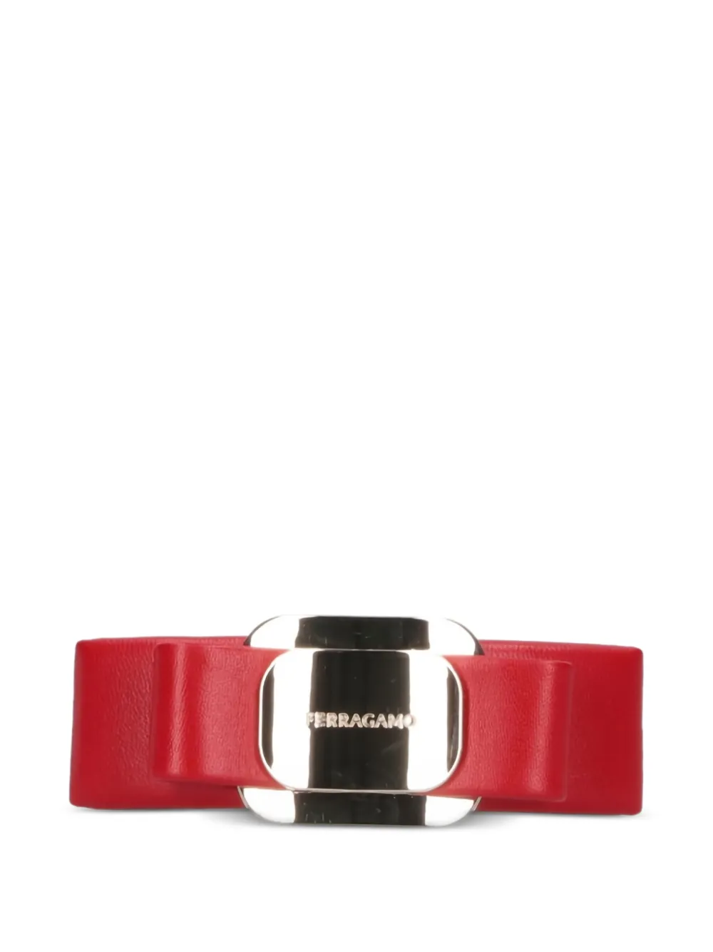 Ferragamo Vara bow hair clip - Rosso