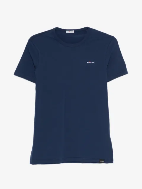 Kiton playera con logo bordado