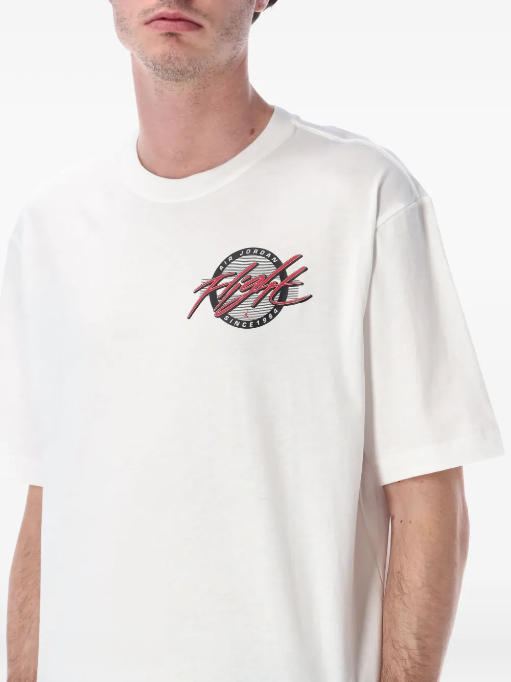 Jordan T-shirt met print Wit