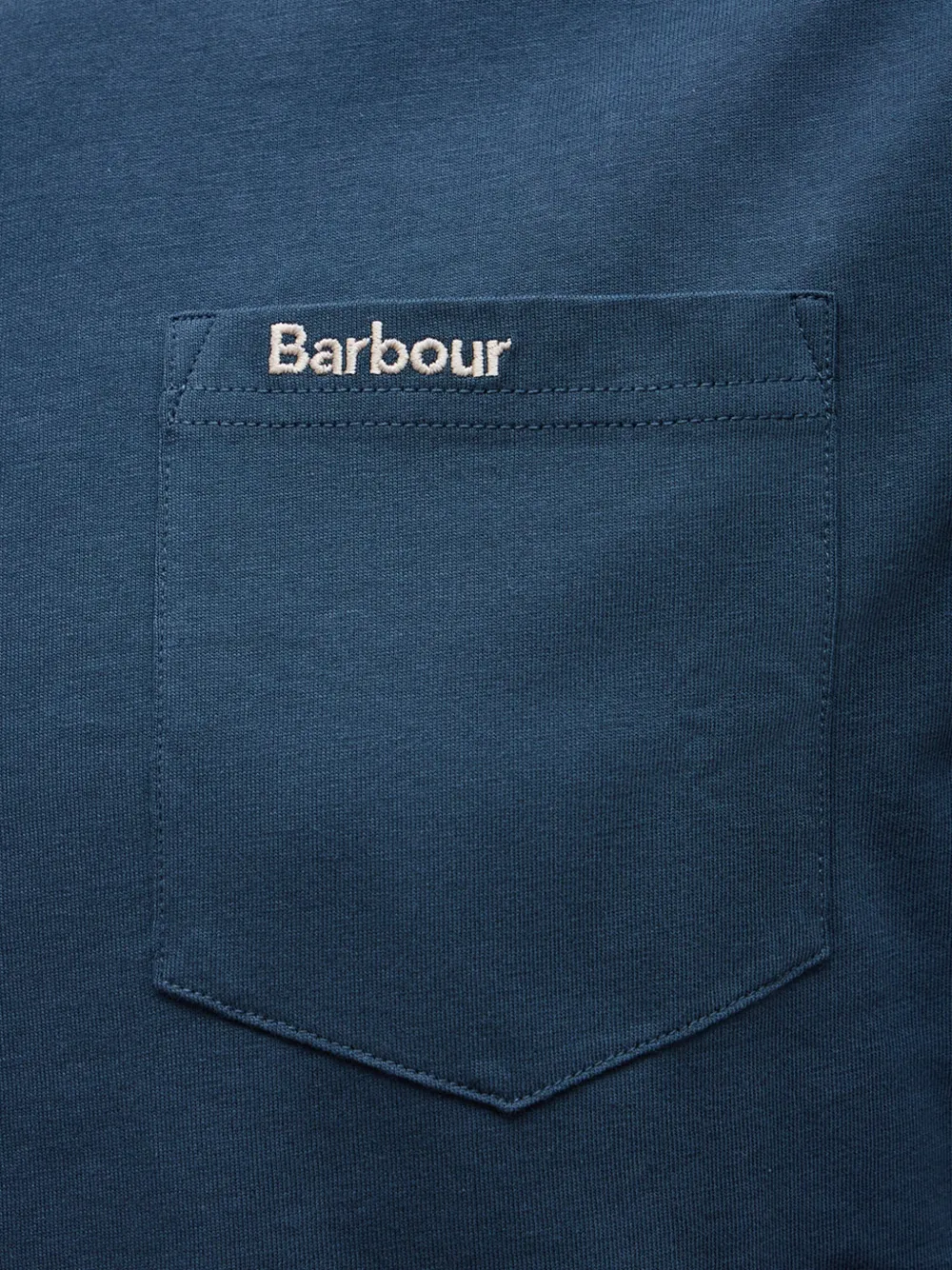 Barbour Langdon T-shirt met zak Blauw