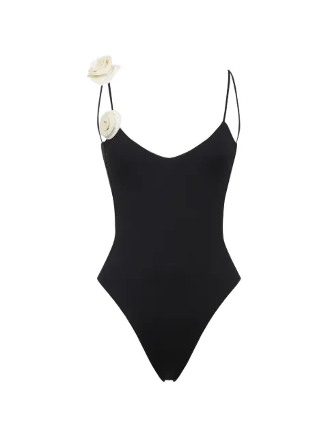 La Reveche floral-appliqué swimsuit