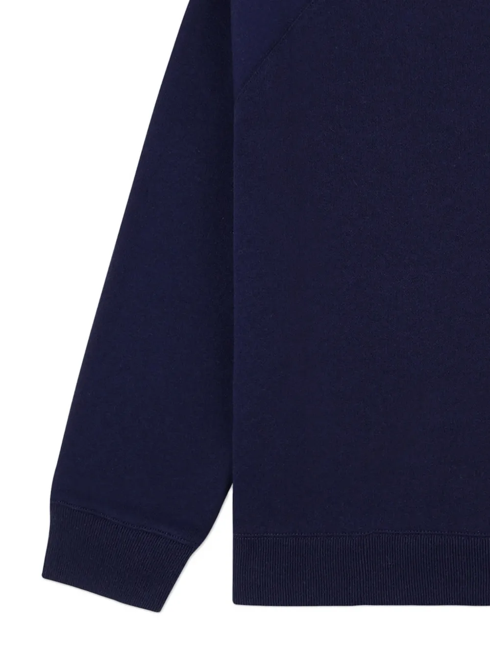 SPORTY & RICH KIDS Nautical sweater met borduurwerk en ronde hals Blauw