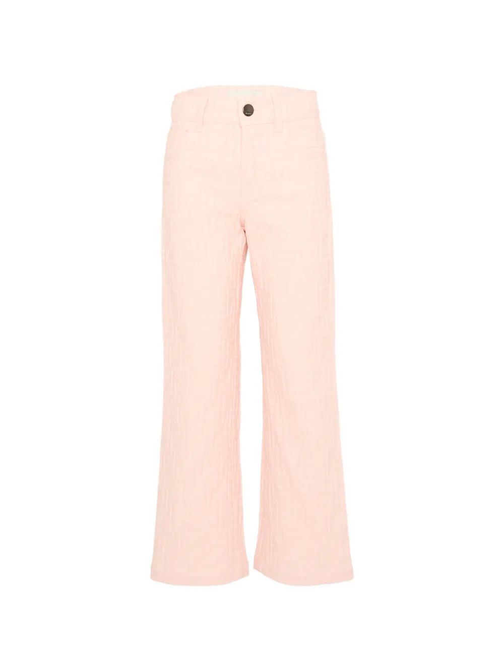 Fendi Kids patterned jeans - Rosa